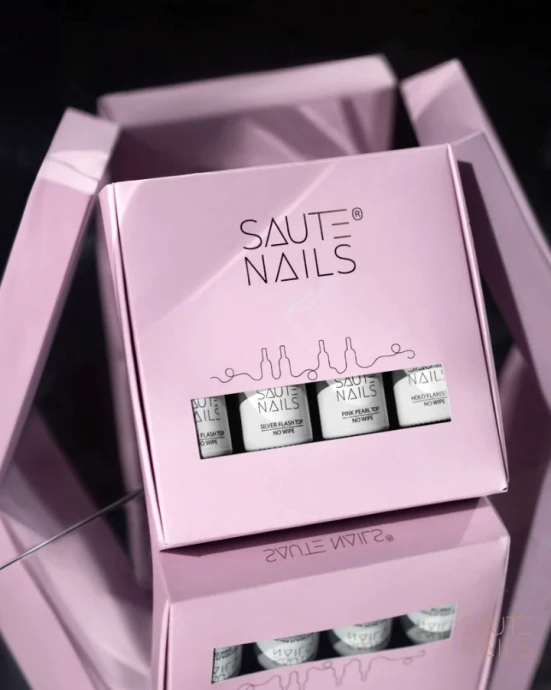 Saute Glossy Top No Wipe, 8ml — Photo 7