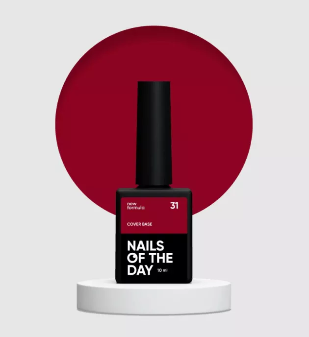 NAILSOFTHEDAY Cover base milk 03, 10 ml new formula — Photo 44