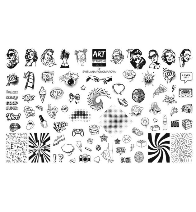Placa Art Stamping by Vakula Winter (mini) — Photo 14