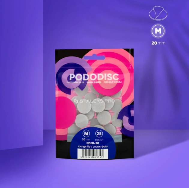 Discos y limas desechables para pedicura — Photo 5