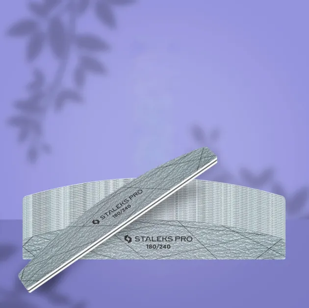 Staleks Limas desechables papMam fundas para lima recta Expert 22 grano 180 (50 piezas),blancas — Photo 8