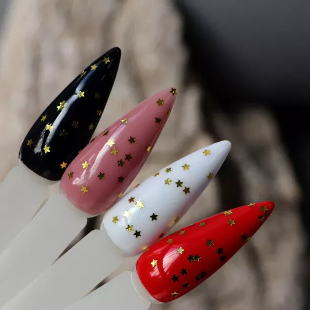 Komilfo No Wipe Star Nails Rose Top, 8ml — Photo 20