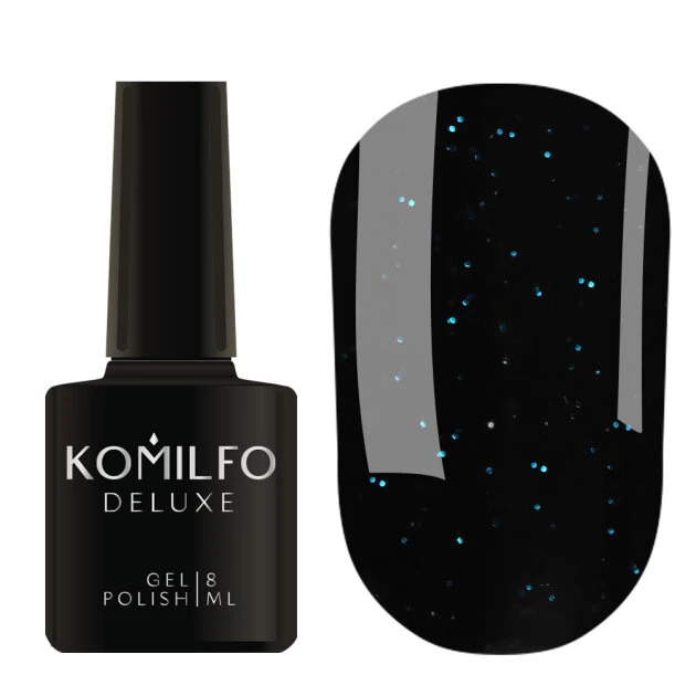 Komilfo Esmalte Semipermanente Black Blue, 8ml — Photo 31