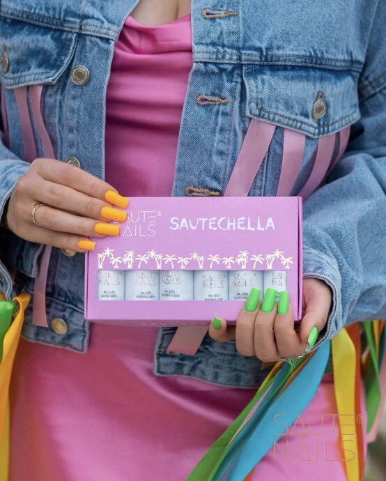Saute Nails Coleccion Pastel Positivity (5+1) — Photo 50