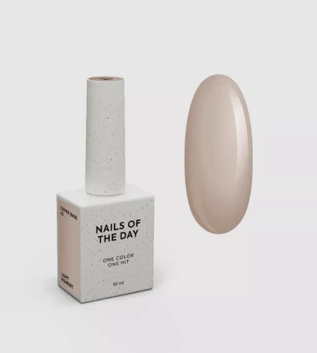 NAILSOFTHEDAY Cover base milk 03, 10 ml new formula — Photo 39