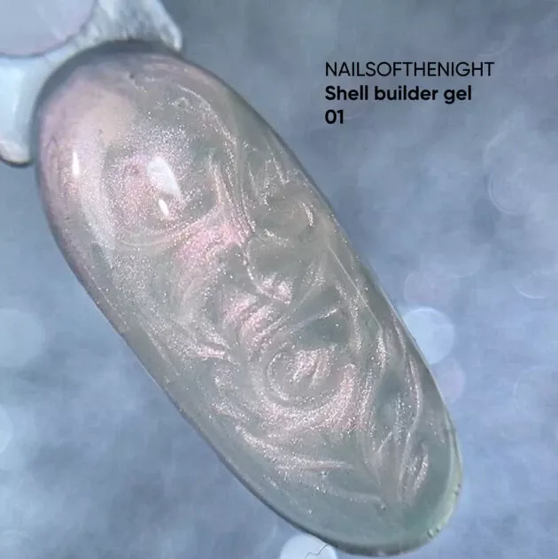 NAILSOFTHENIGHT Sparkle Builder Gel 07, 15ml — Photo 29
