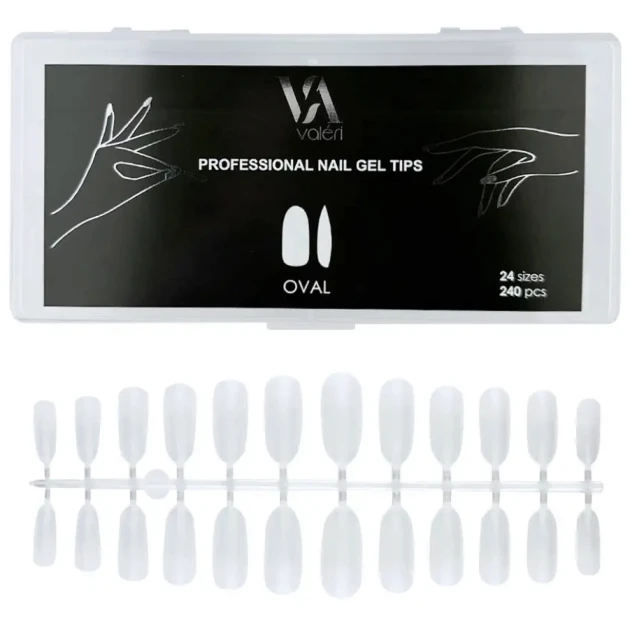 Edlen Gel Tips Almond, 240uds — Photo 22