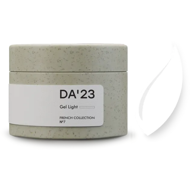 DA23 Fiber Gel White Power, 14ml — Photo 19