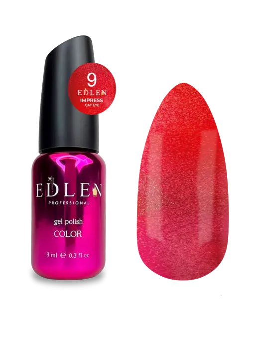 Edlen Esmalte Semipermanente Impress Cat Eye 01, 9ml — Photo 10