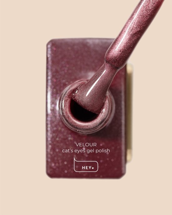 Heylove Esmalte Semipermanente Cat Eye VELOUR, 15ml — Photo 22