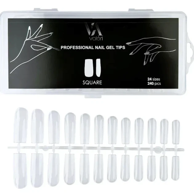 Edlen Gel Tips Almond, 240uds — Photo 21