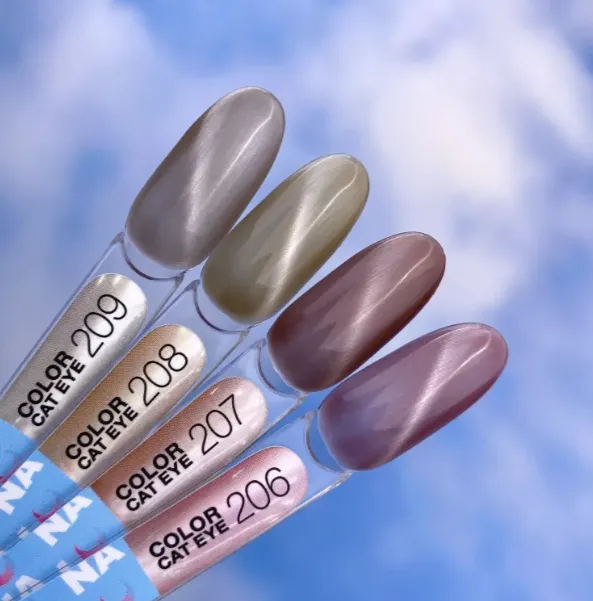 Luna Esmalte Semipermanente 207, 8ml (Cat Eye) — Photo 11