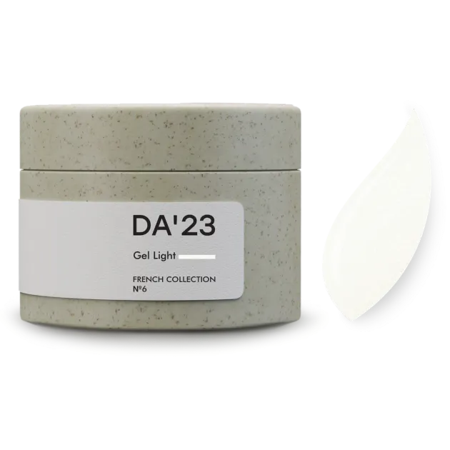 DA23 Fiber Gel White Power, 14ml — Photo 21
