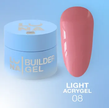 Luna Light Acrygel 01, 50ml (transparente) — Photo 24