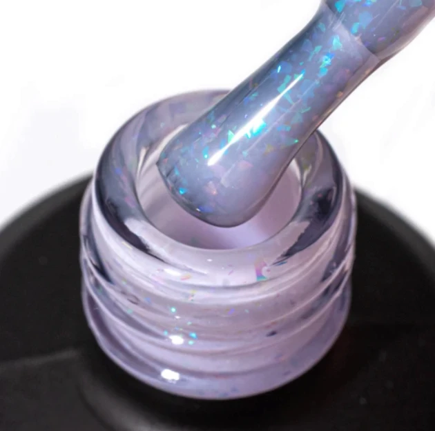 Komilfo PolyGel 006 Beige Glitter, 15ml — Photo 41
